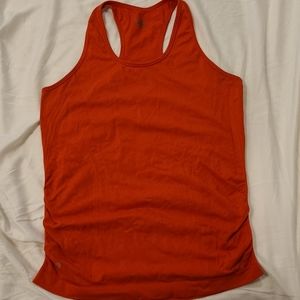 Athleta Orange Racerback Tank Size M